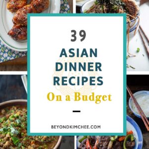 39 recipes collection for cheap Asian dinner ideas.