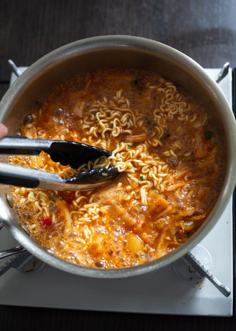 5-Minute Kimchi Ramen - Beyond Kimchee
