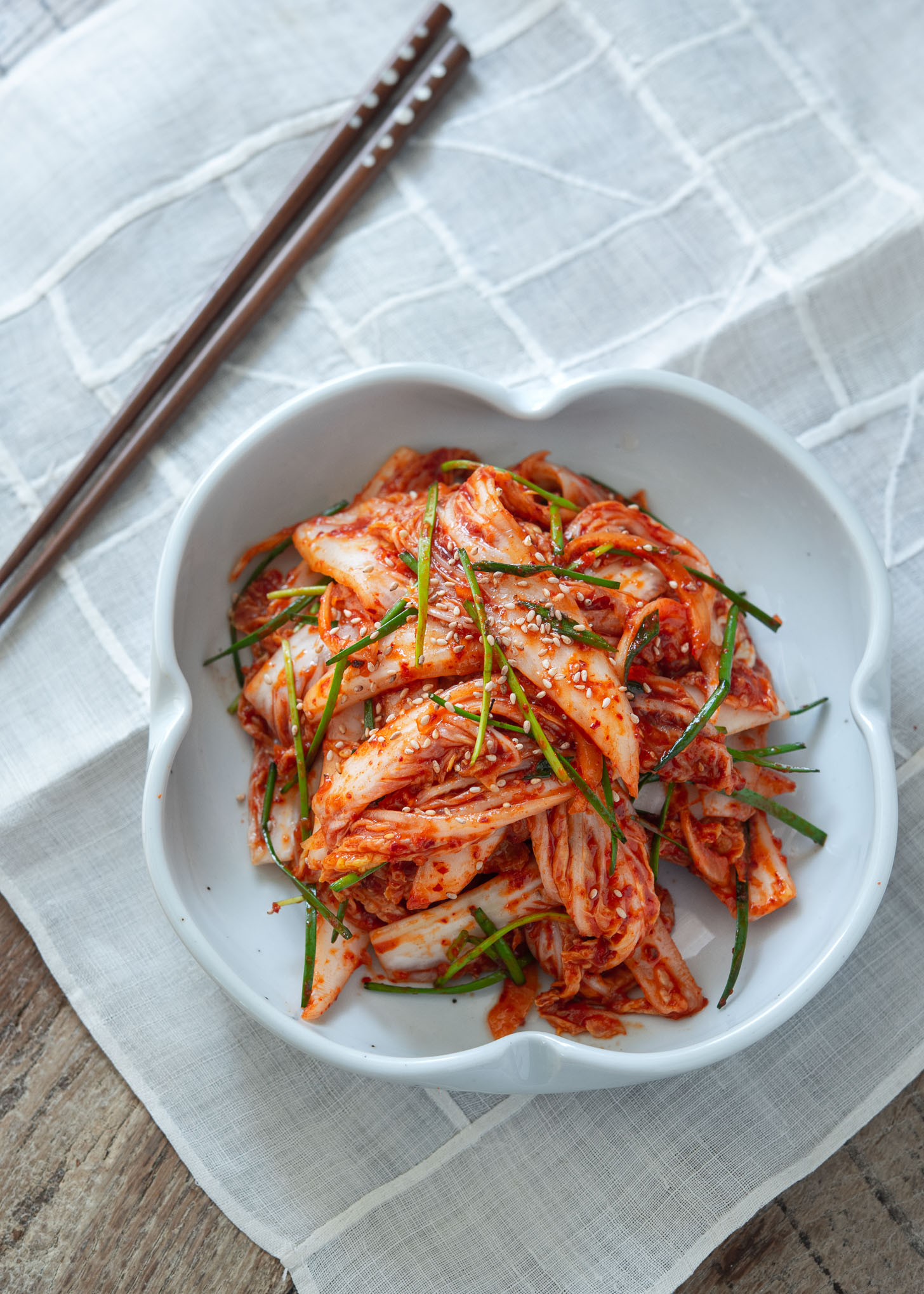 Fresh Kimchi Salad (Geotjeori) - Beyond Kimchee