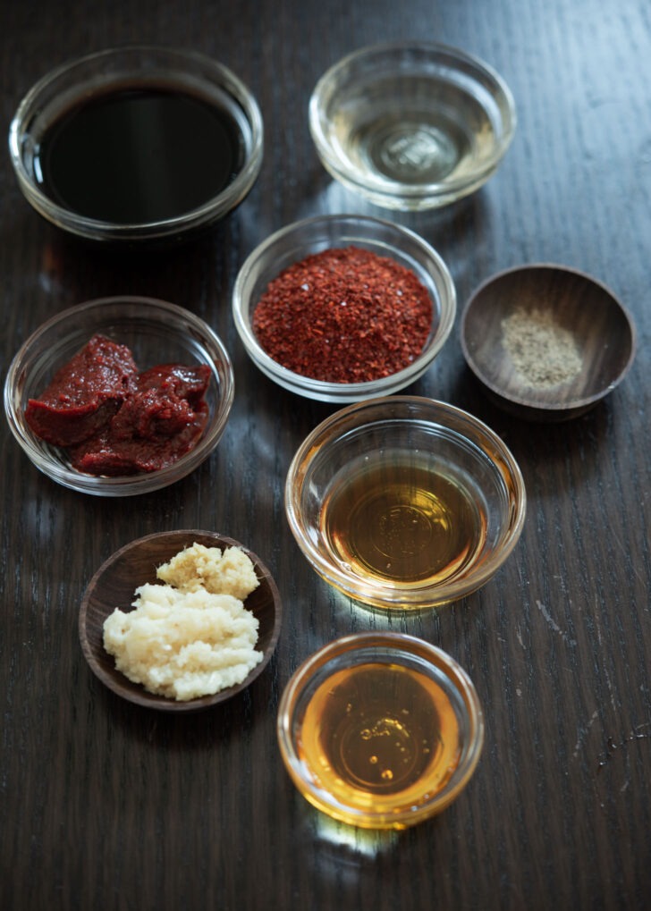 Condiments for making seasoning paste for dakdoritang.