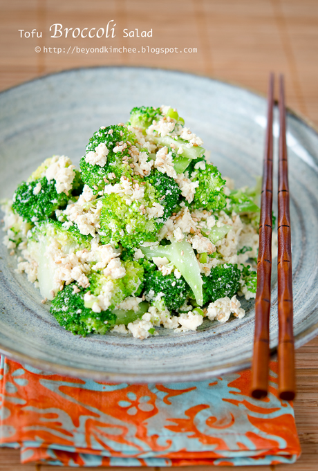 Tofu Broccoli Salad